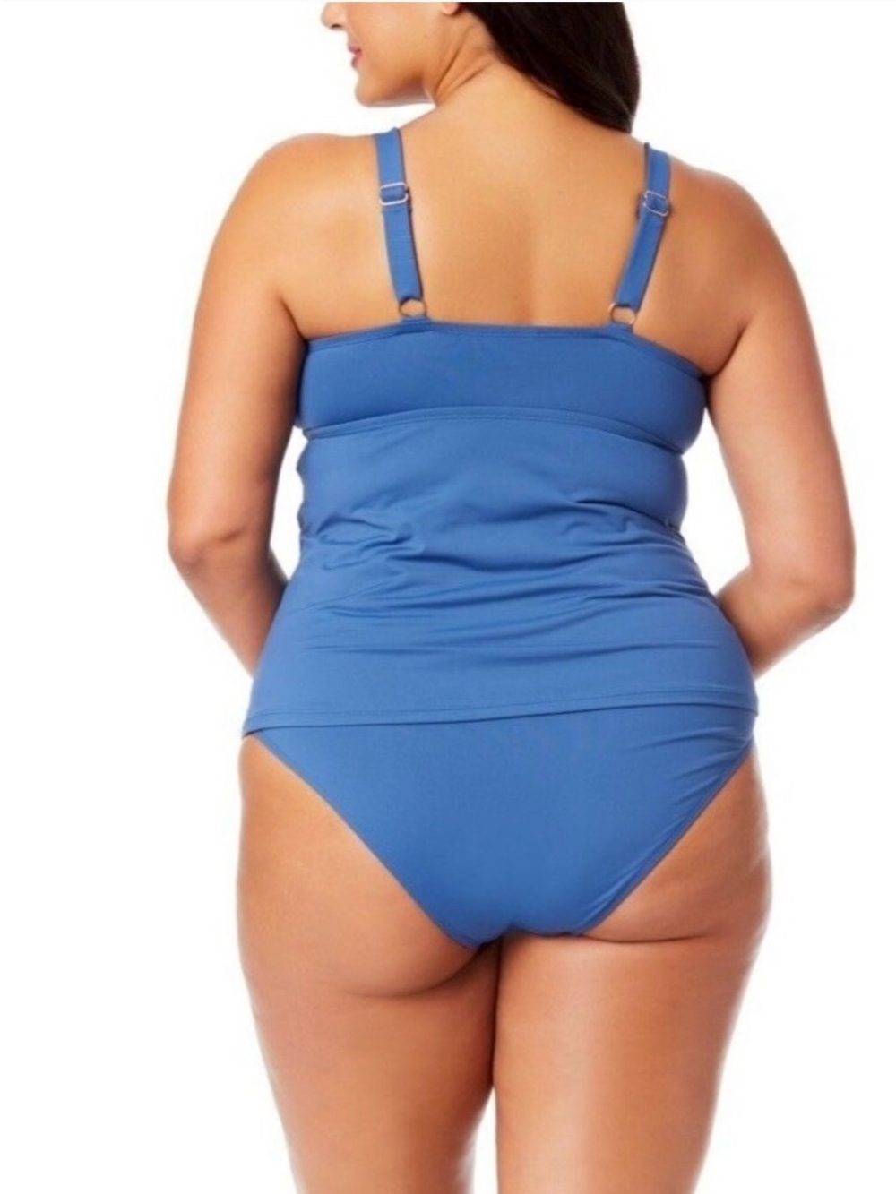 NWT Anne Cole
Plus Size Shirred Tankini Top - Picture 2 of 4